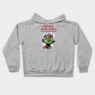 Happy Halloween - Zombie Kids Hoodie